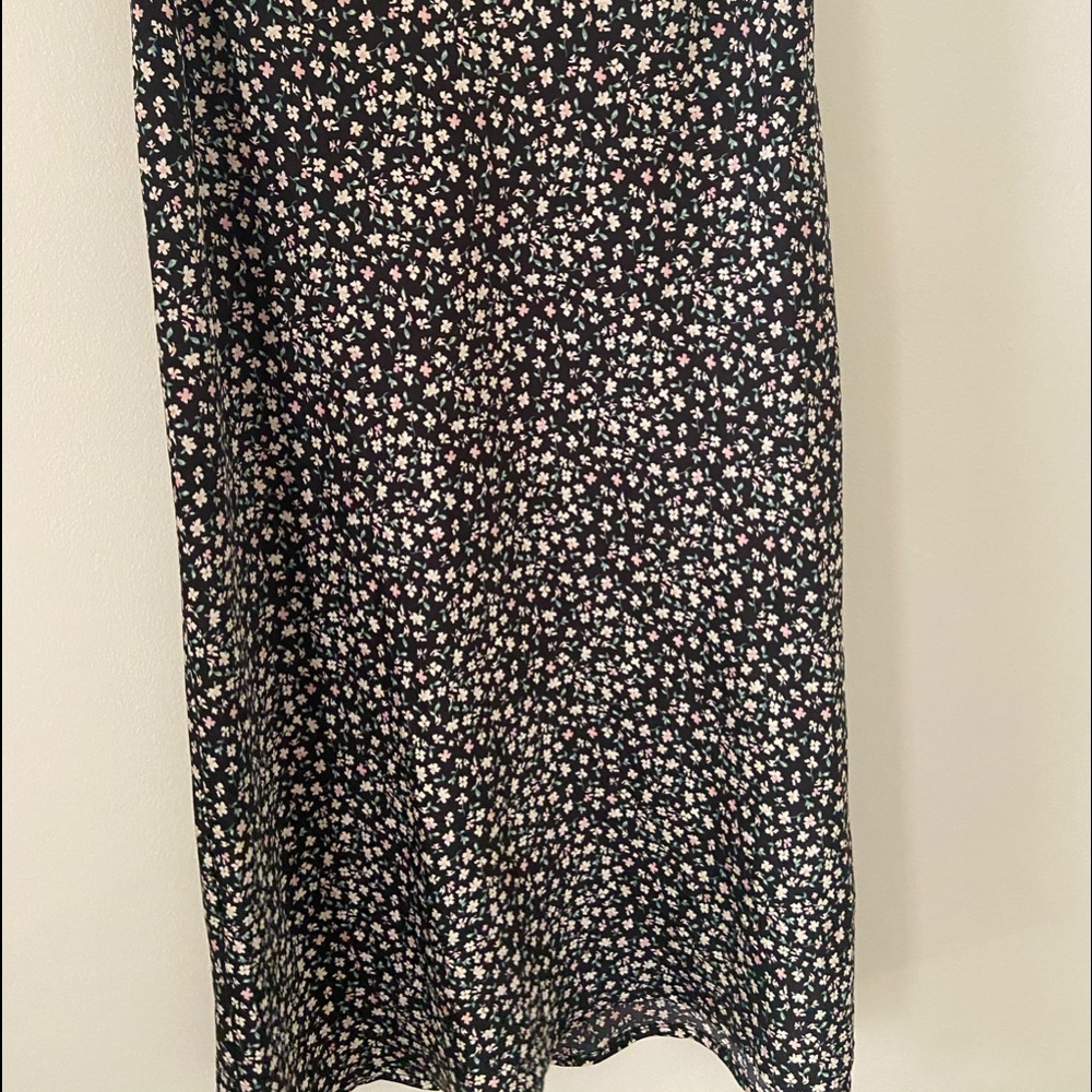 midi floral skirt